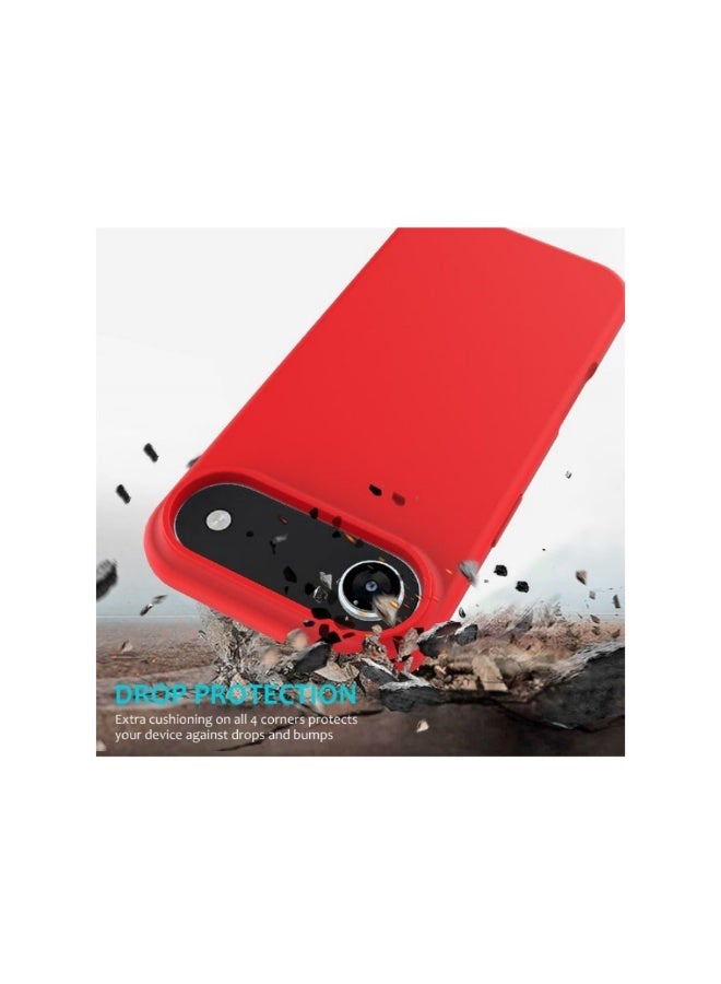 ACLIX iPhone 17 Air Cover Jelly Silicone Slim Cover for iPhone 17 Air with Inside Microfiber Lining Shockproof Protective Phone Case for iPhone 17 Air 6.6 inch - Image 2