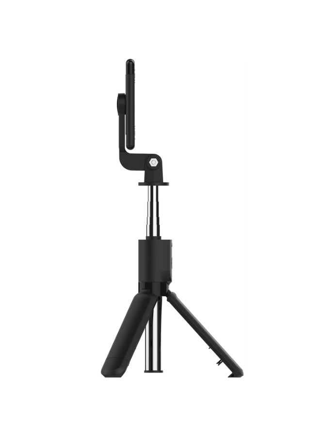 Porodo Blue FlexiTripod Selfie Stick with Foldable Tripod, Wireless Remote Shutter, 360° Rotation, 4.0 Bluetooth Version, 10m Wireless Range, Stainless Steel Material - Black - Image 2