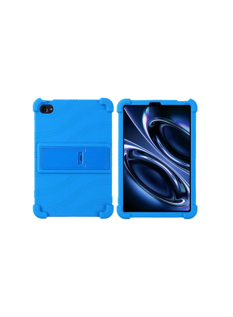 عام حافظة متوافقة مع جهاز Xiaomi Redmi K Pad 2 بحجم 8.8 بوصة (موديل 2026) – تحتوي على وسائد هوائية في الزوايا لامتصاص الصدمات، وحواف حماية ناعمة من السيليكون، ودعامة مدمجة. - Image 1