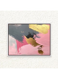 Art Decor Art Decor Framed Canvas Wall Art of Gold Abstract Artwork Print Modern Art with Gold Accent 2-Way Wall Decor for Bedroom Living Room Office and Gifting  - Image 4