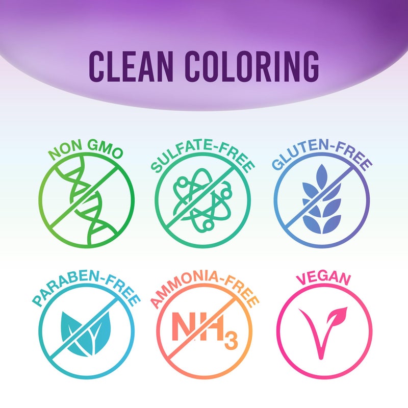 Punky Purple Semi Permanent Hair Color - Vegan & Cruelty-Free Conditioning Purple Hair Dye, Lasts Up to 35 Washes, 3.5 fl oz - Image 4