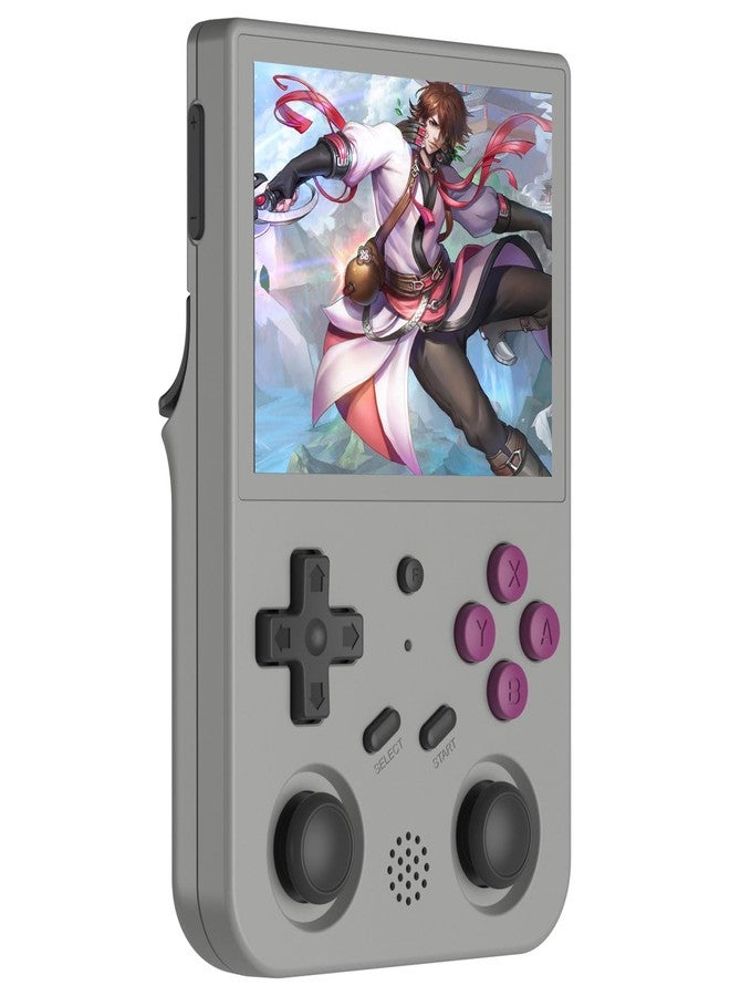Aivuidbs RG353V Retro Handheld Game with Dual OS Android 11 and Linux,RG353V with 64G TF Card Pre-Installed 4452 Games Supports 5G WiFi 4.2 Bluetooth Online Fighting,Streaming and HDMI (RG353V-GRAY-NEW) - Image 1