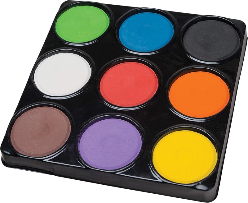Creativity Street Tempera Cakes - 9 Assorted Non-Toxic Colors for Kids - Image 3
