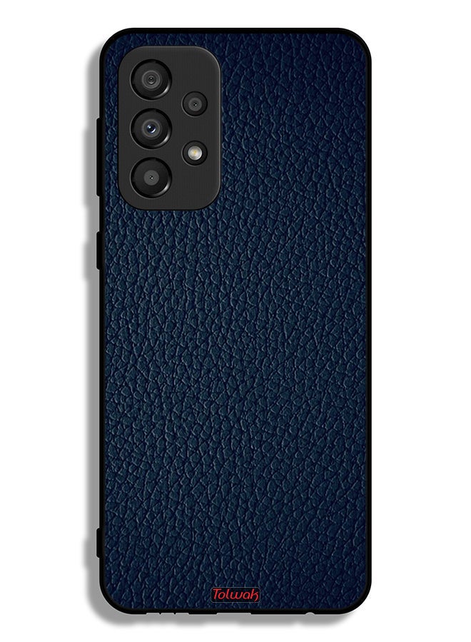 Tolwak Samsung Galaxy A33 5G Protective Case Cover Leather Pattern - Image 1