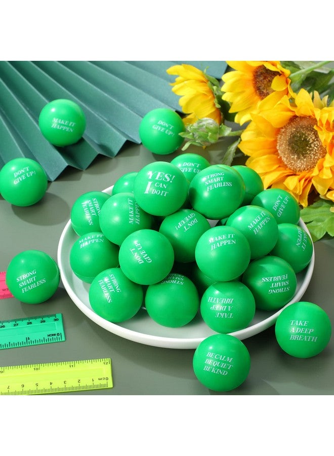 سيفانير 60 قطعة من كرات الرغوة للكبار، كرات رغوية ناعمة ملونة، كرات تمارين يدوية خفيفة الوزن، كرات صغيرة للعب الآمن في الأماكن المغلقة، هدايا حفلات أعياد الميلاد (أخضر) - Image 4