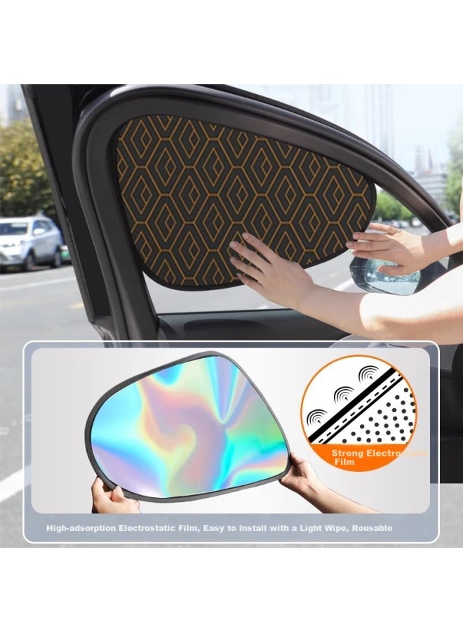 DiGallen Digalun Car Sunshade Curtain Interior Sun Block Heat Insulation Sunshade Window Curtain For Car Glass Side Window - Image 5
