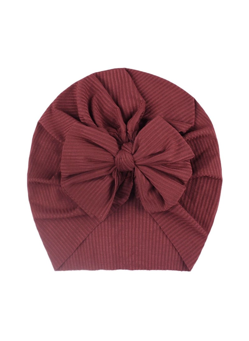 Generic - Spring and summer new creative children's hat, delicate children's hat with a threaded bow - Image 1