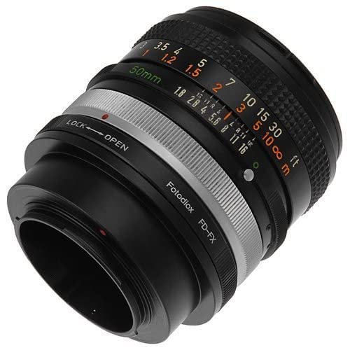 Fotodiox Lens Mount Adapter Compatible with Canon FD & FL 35mm SLR lens on Fuji X-Mount Cameras - Image 5
