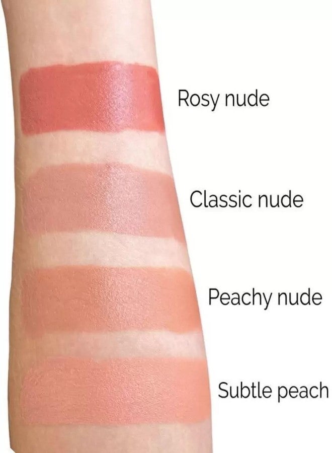 Glowhouse Matte Finish, Fab Lipstiks Combo Pack of 4 Matte Liquid Lipstick Set, 4 Nude Shades, Long-lasting Formula - Image 4