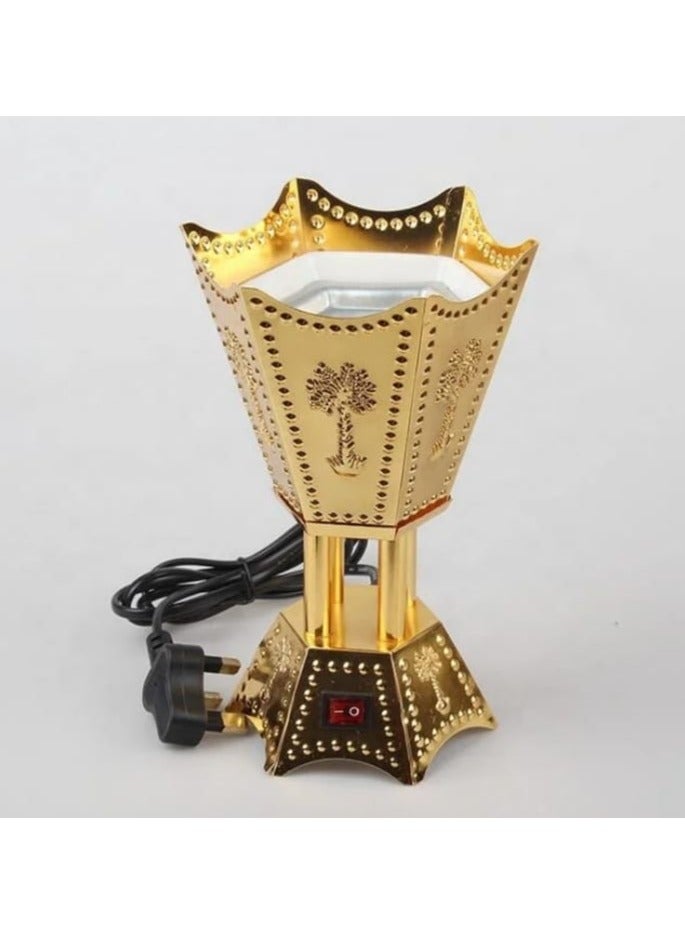 OSALIA Bakhoor Incense Burner Electric – Mabkhara Oud Burner,Madkhan Electric Incense Burner with On/Off Switch for Home, Office & Aromatherapy (Assorted Color) - Image 4