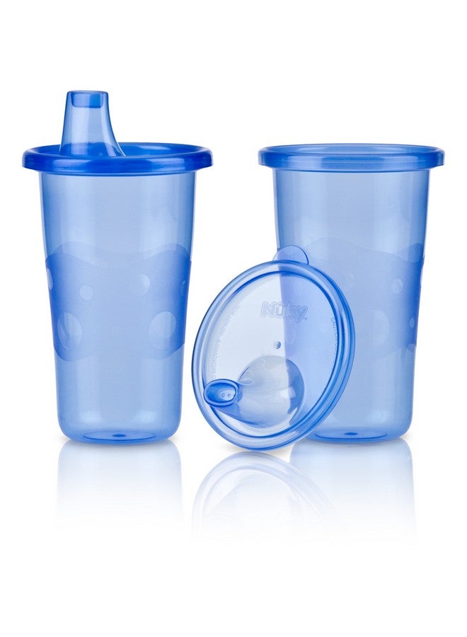 Nuby 6 Pack Reusable Cups with Lids, 10 Ounce, Colors May Vary - Image 3