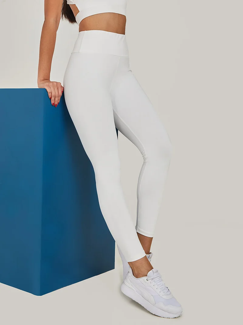 Styli Active Tonal Multistrap Back Detail Sports Bra and Leggings Active Set