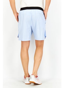 Unipro Men Sportswear Fit Training Shorts, Sky Blue  - Image 3