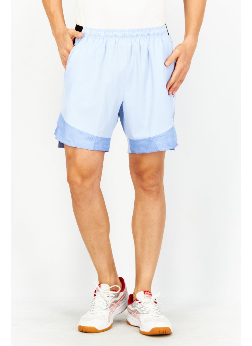 Unipro - Men Sportswear Fit Training Shorts, Sky Blue - Image 1