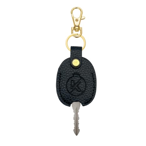 KRSURERICHER Leather Key Sleeve for Broken Key, Car Key Cover, Key Loop Replacment, Key Fod Protector Keychain for Women/Men - Image 1