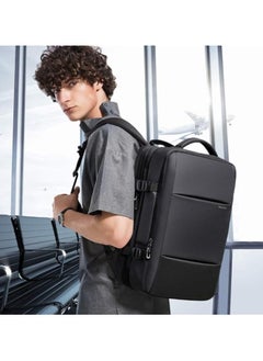 BANGE BANGE Travel Backpack Expandable, Flight Approved Carry On Backpack For International Travel Bag, Water Resistant Durable 17-inch Laptop Backpacks, Large Daypack Business Weekender Luggage Backpack for Men And Women  - Image 2