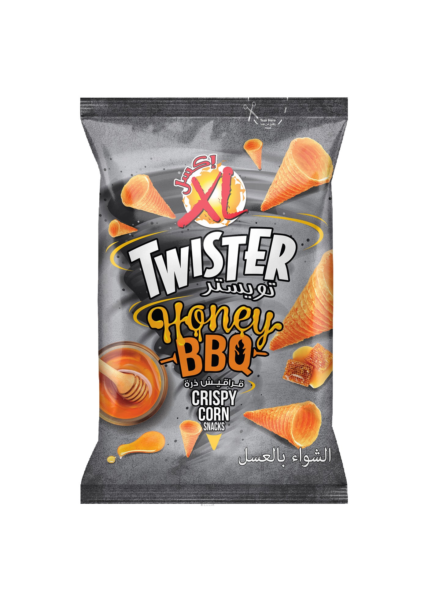 XL Twister Honey BBQ Crispy Corn Chips