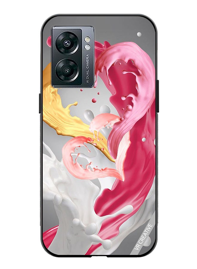 VR CREATIVE Protective Case Cover For Oppo A57 5G Couple Design Multicolour - Image 1