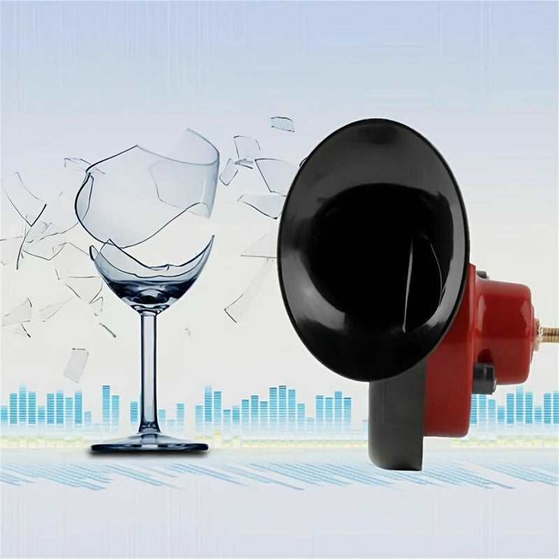 12V Red Ultra Loud Electric Snail Horn Kit High Low Tone Universal Replacement For Truck Car - Image 3