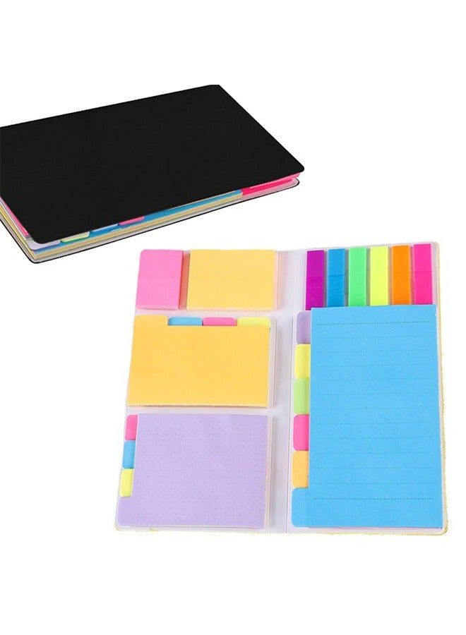 Generic Sticky Notes Set, 410pcs Divider Sticky Notes Tabs,Multicolor Sticky Note Set, Sticky Page Markers Prioritize Coding Sticky Divider Tabs for Planner Sticky Notes Tabs for School Supplies, Office, Book Notes  - Image 1