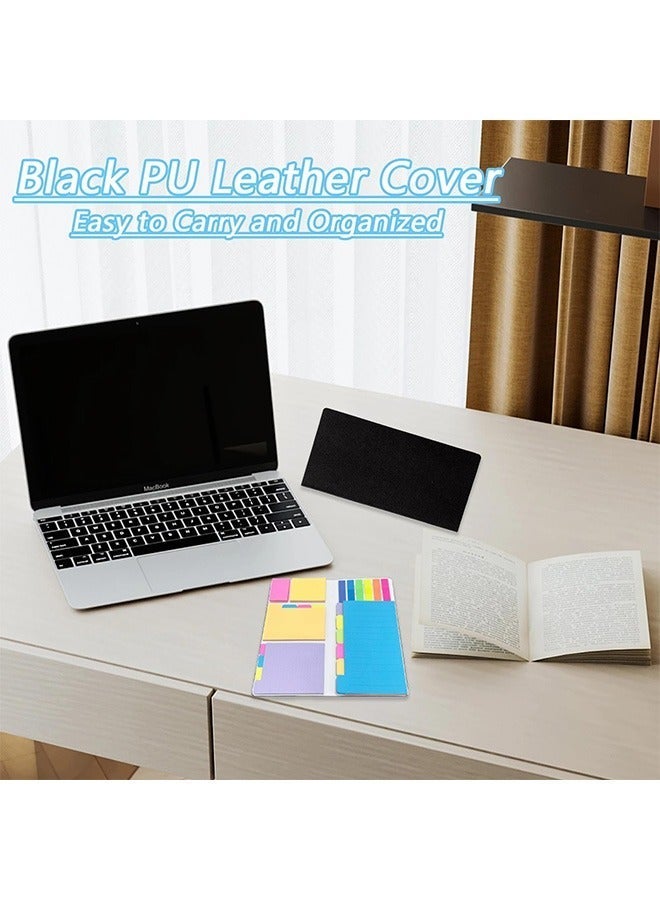 Sticky Notes Set, 410pcs Divider Sticky Notes Tabs,Multicolor Sticky Note Set, Sticky Page Markers Prioritize Coding Sticky Divider Tabs for Planner Sticky Notes Tabs for School Supplies, Office, Book Notes - Image 4