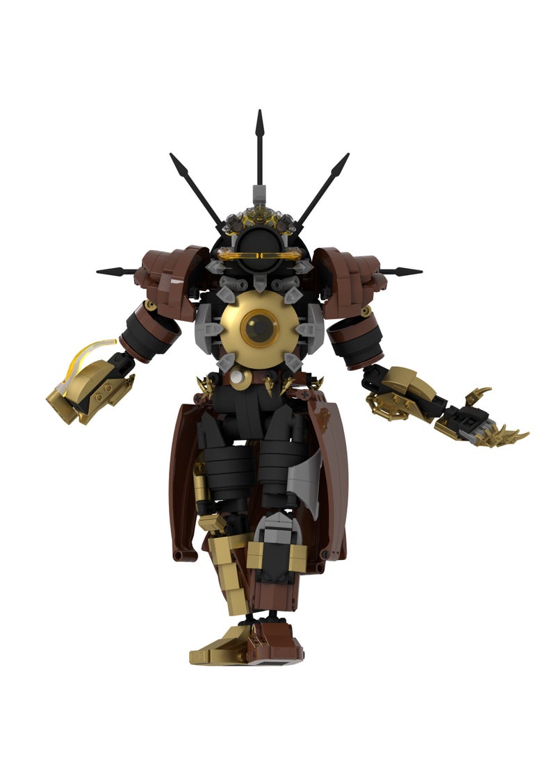 general Skibidi toilet origin: Titan Clock Man Children's Educational Toy Toilet Man Building Blocks moc - Image 1