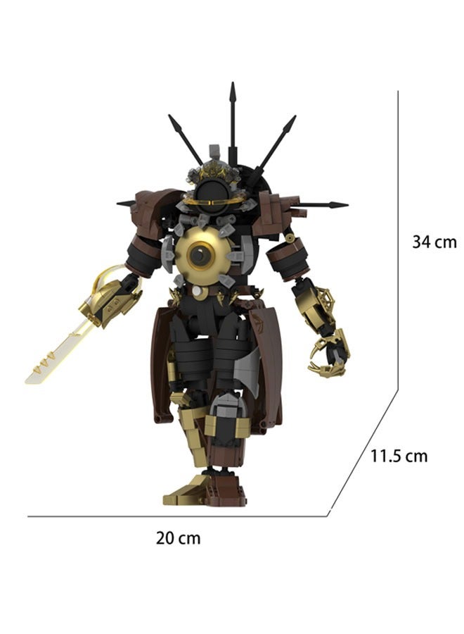 general Skibidi toilet origin: Titan Clock Man Children's Educational Toy Toilet Man Building Blocks moc - Image 2