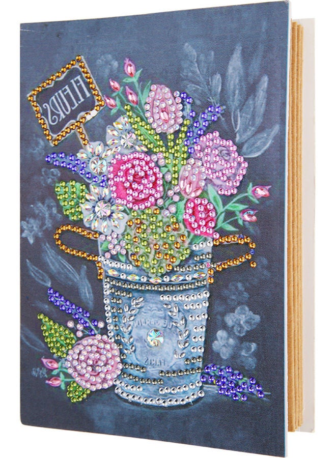 NIBEMINENT Handmade Diamond Photo Album Multicolour 32.00 x 2.00 8.00cm