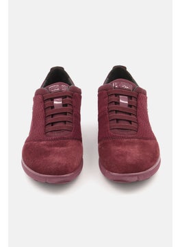 GEOX Women Slip On Casual Shoes, Maroon  - Image 2