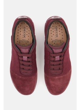 GEOX Women Slip On Casual Shoes, Maroon  - Image 4