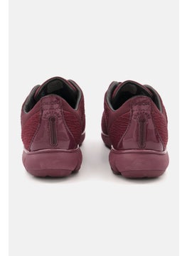 GEOX Women Slip On Casual Shoes, Maroon  - Image 3