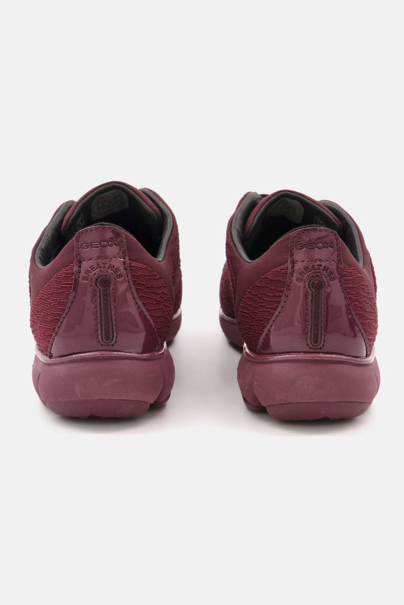 GEOX أحذية نسائية غير رسمية سهلة الارتداء، مارون - Image 3