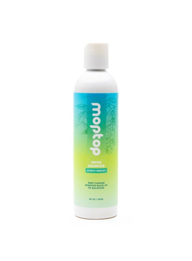 MopTop 8oz, Detox Shampoo for Fine, Thick, Wavy, Curly & Kinky-Coily Natural hair, made with Coconut - Image 1