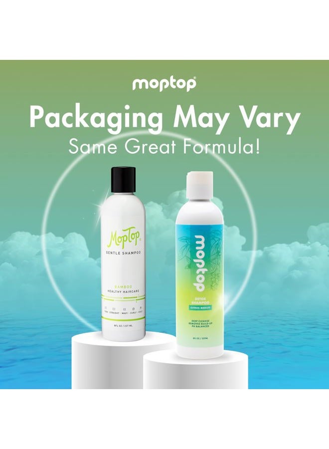 MopTop 8oz, Detox Shampoo for Fine, Thick, Wavy, Curly & Kinky-Coily Natural hair, made with Coconut - Image 5