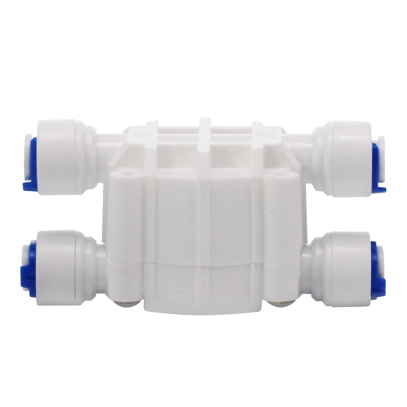 DIGITEN 1/4" Automatic Shut-Off Valve with Quick-Connect Fittings For RO Reverse Osmosis(Pack of 2) - Image 3