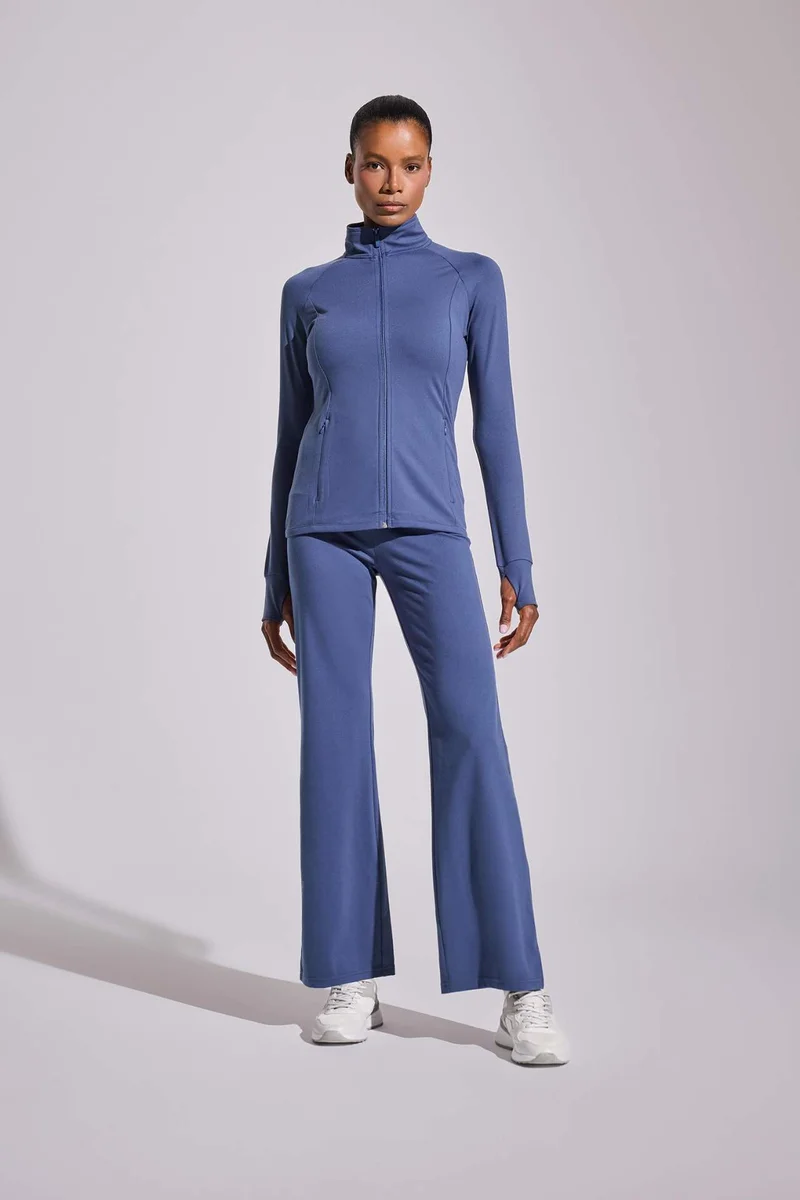 Defacto  Wide Leg Shaping High Waist Soft Touch Sports Sweatpants for Women | Best Price UAE