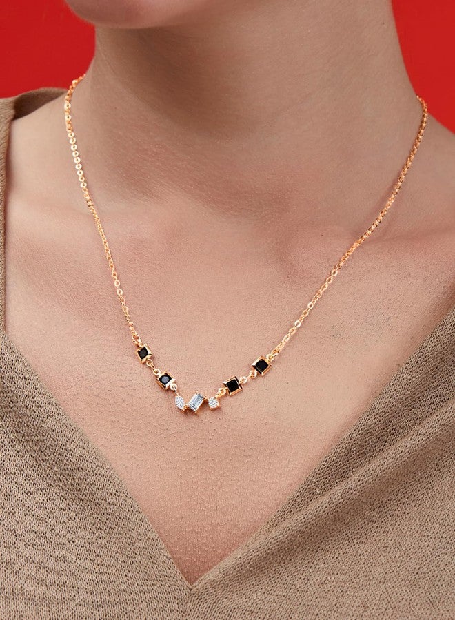 MINUTIAE Gold-Plated Artificial Stones and Beads Mangalsutra for Women's & Girls MNT0400_G - Image 2