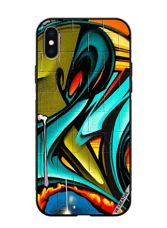 VR CREATIVE Protective Case Cover For Apple iPhone XS Max Design Multicolour - Image 1