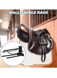 General 6 pieces of wall-mounted saddle support, 23.78 x 12.6 x10.24 inches, portable saddle support  detachable saddle support for riding saddle western horse tack storage  - Image 4
