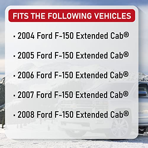 AA Ignition Left Driver Side Rear Door Lock Latch with Cable Compatible with Ford F-150 2004, 2005, 2006, 2007, 2008- Replaces 6L3Z-18264A01-B, 8L3Z-18264A01-B, SM2354 - Extended Cab Truck - Image 5
