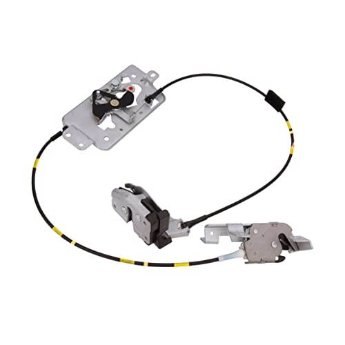 AA Ignition Left Driver Side Rear Door Lock Latch with Cable Compatible with Ford F-150 2004, 2005, 2006, 2007, 2008- Replaces 6L3Z-18264A01-B, 8L3Z-18264A01-B, SM2354 - Extended Cab Truck - Image 1