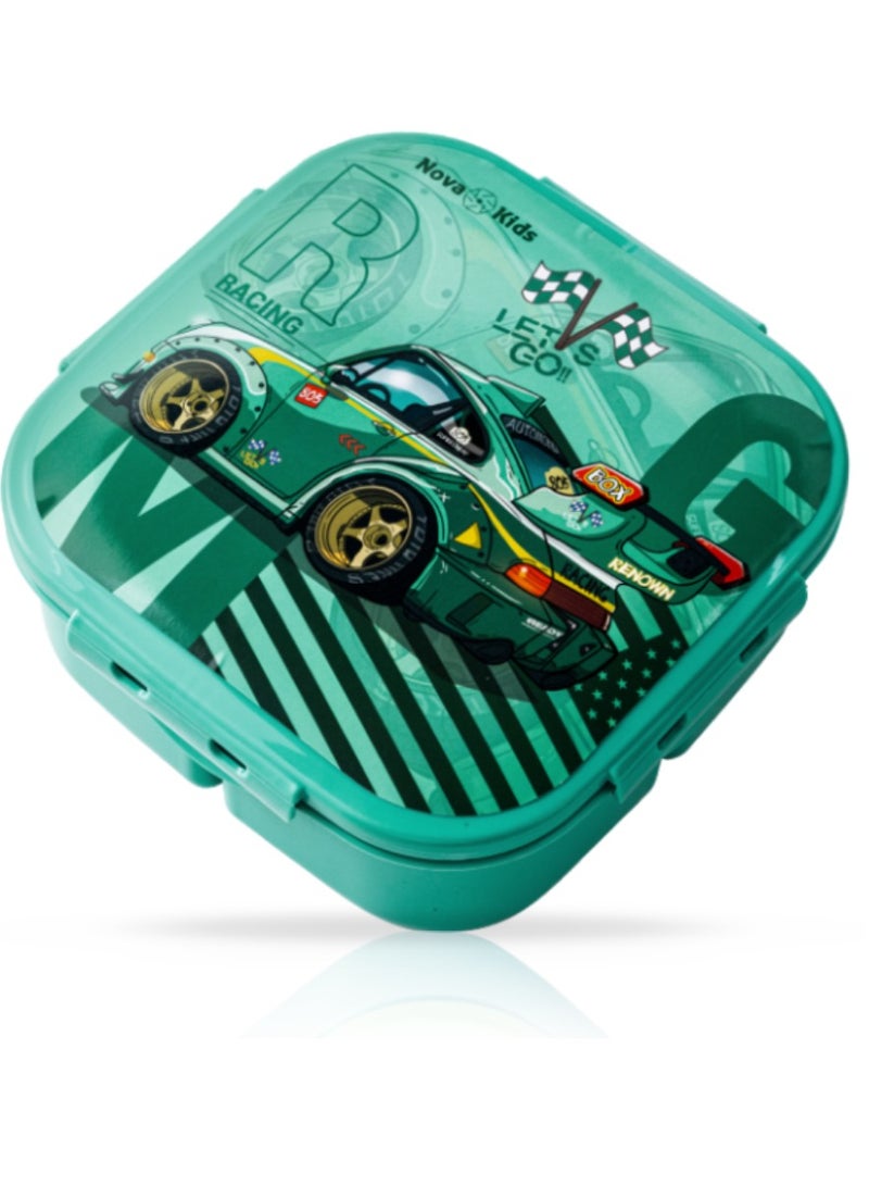 Nova kids Lunch Box And Water Bottle With Lunch Bag - Racing Green - Image 5