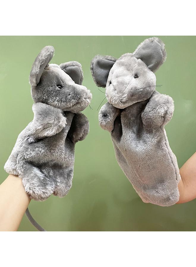 Bluejw New Suit Plush Toy Hand Doll Panda Doll Soothing Early Education Gloves Shake Tone - Image 1