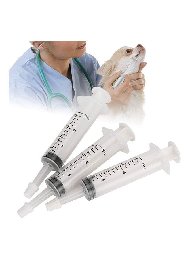 TOPINCN Pets Medicine Feeder Syringe - 13x3.5 cm  - Image 4