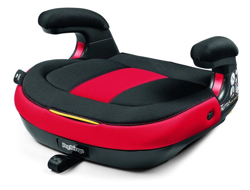 Peg Perego Peg Perego Viaggio Shuttle Booster Car Seat for Children from 40 to 120 lbs Made in Italy Monza Black Red