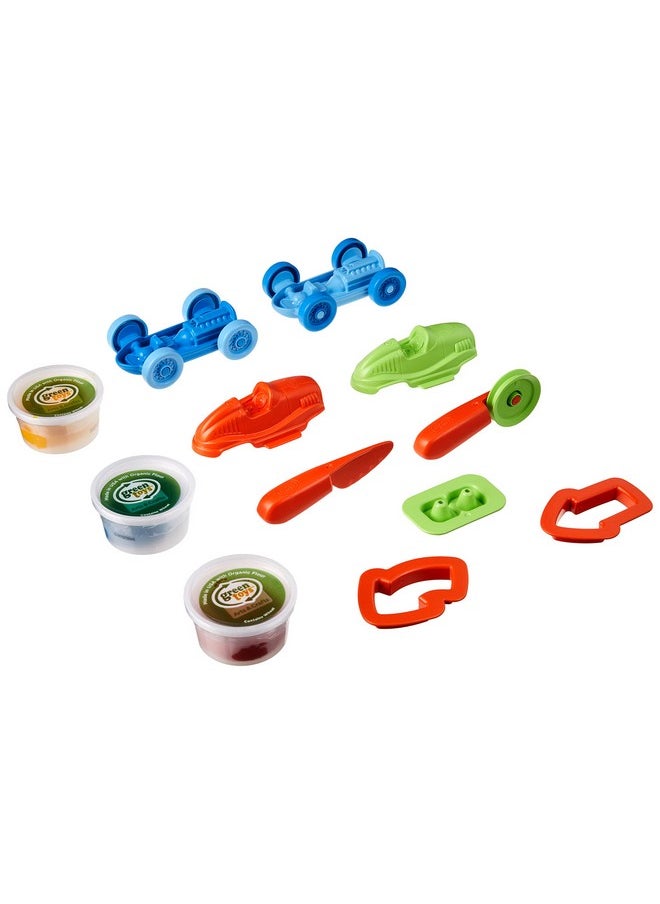Green Toys - Race Car Maker Dough Set Cb - Image 1