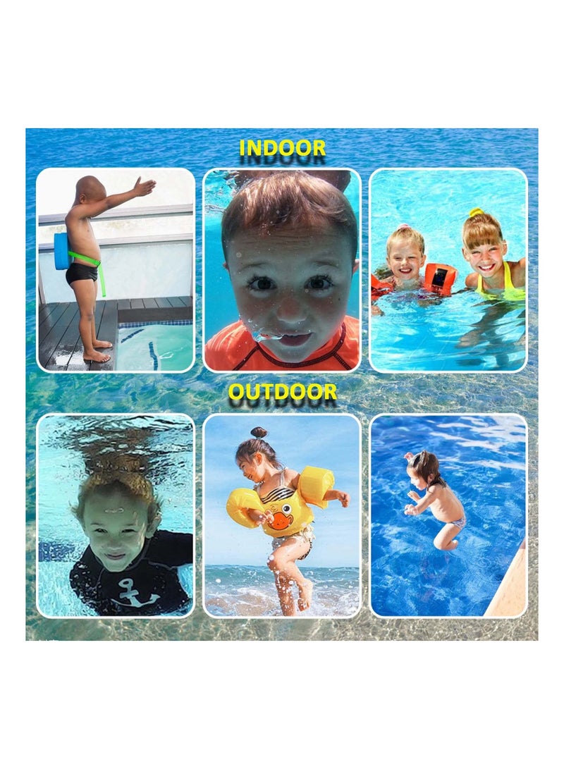 KASTWAVE Kids Swim Goggles, Silicone Eye Seal Leakproof UV Protection and Anti Fog Lenses for Children Adult, for Boys and Girls (Age 4-12) - Image 3