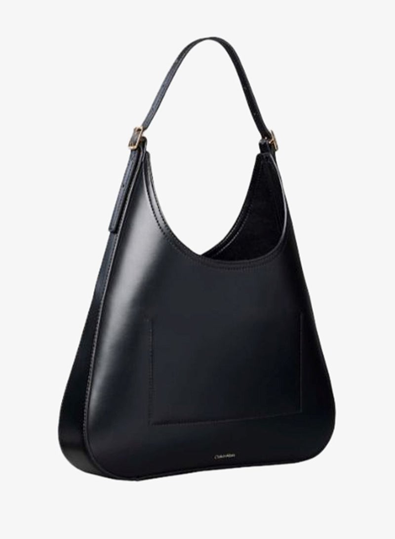 CALVIN KLEIN Monogram Plaque Shoulder Bag - Image 1