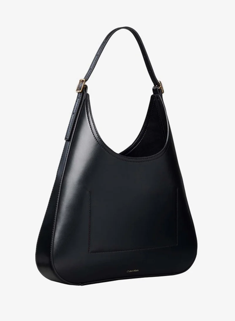 Calvin Klein  Monogram Hardware Curved Shoulder Bag for Women | Best Price UAE