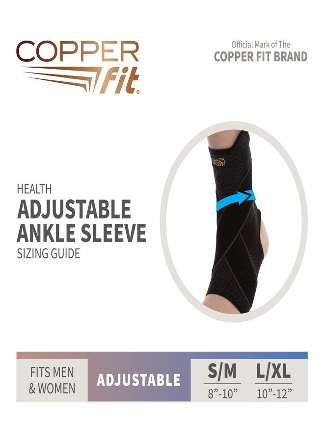 Copper Fit Health Adjustable Ankle Sleeve, Large/X-Large - Image 3
